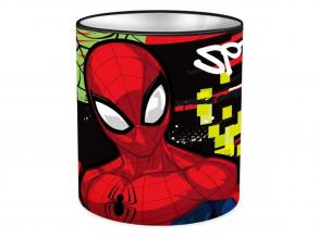 Spiderman zylindrischer Metall-Schreibtisch-Stifthalter 10x11cm