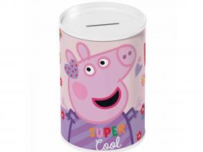 Luna: Peppa pig zylindrische Metallbuchse 10x15cm