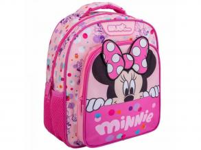 Luna: Minnie Mouse runde Schultasche mit zwei Fächern 27x10x31cm