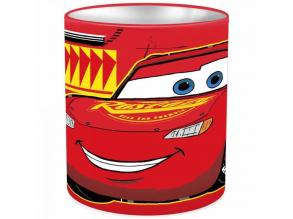 Luna: Disney Verdas - Lightning McQueen zylindrischer Metall-Schreibtisch-Stifthalter 10x11cm