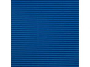 Blaue 3D-Dekor-Wellpappe B2 50x70cm 1St.