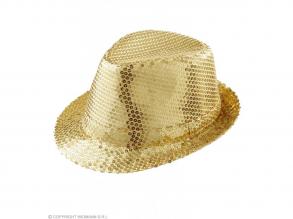 PAILLETTENFEDORA GOLD