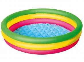 Bunte 3 Ringe Pool 102x25cm