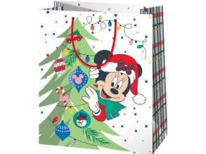 Mickey Maus Weihnachten Muster riesige Größe Geschenk Tasche 40x56x20cm