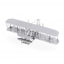 Metall-Erde Wright Brothers Flugzeug