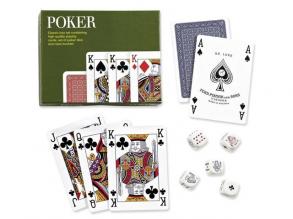 Poker Karten und Würfel Set - Piatnik