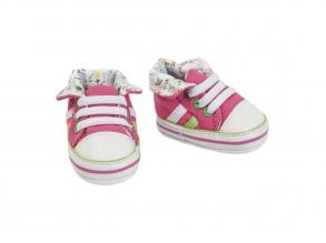 Puppenschuhe Turnschuhe Pink, 30-34 cm