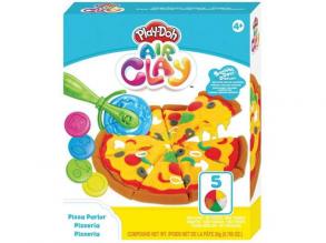 Play-Doh: Air Clay Lufttrocknende Knetmasse Set - Pizzabacken