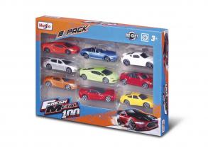 Maisto Fresh Metal Cars, 9 Stück/Packung