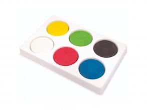 PlayBox: 6-teilige Farbpalette mit 44-mm-Farbplättchen