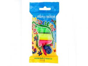 ICO: KOH-I-NOOR neonfarbenes 5-teiliges Knetset