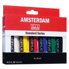 Amsterdam Acryl Standard Set, 6dlg.