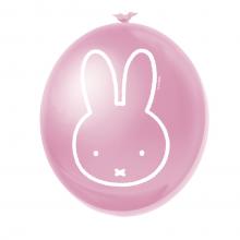 Miffy rosa Luftballons, 6pcs.