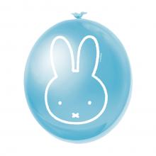 Miffy blau, 6pcs Ballons.