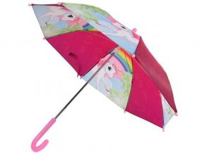 Kinder Regenschirm mit Einhornmuster