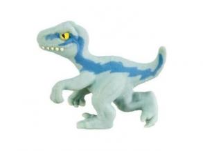 Heroes of Goo Jit Zu Minis: Jurassic World Blauer Velociraptor Mini-Dinosaurier-Figur