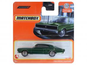 Matchbox: 1966 Dodge Charger grün 1/64 - Mattel