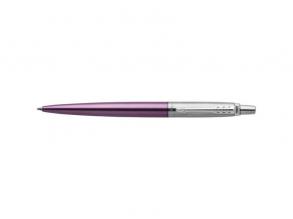 Parker Royal Jotter Silberclip violett blau Kugelschreiber