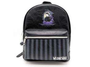 Mittwoch schwarzer Rucksack 29x21x11cm