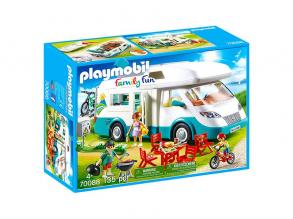 Playmobil: Familie Wohnwagen Camping - 70088