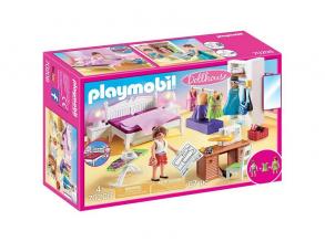 Playmobil: Puppenhaus - Schlafzimmer mit Nähecke 70208