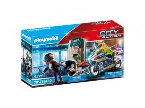 Playmobil: Polizeimotor - Auf der Jagd nach dem Gelddieb 70572