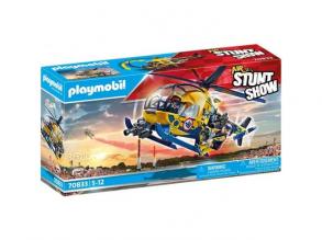 Playmobil: Air Stuntshow - Hubschrauber zum Drehen (70833)