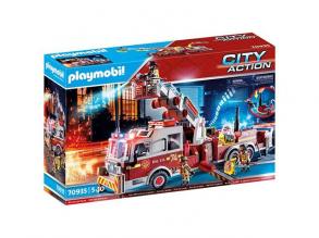 Playmobil: Feuerwehrfahrzeug US Turmleiter (70935)