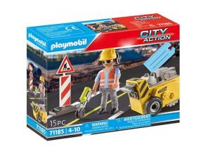 Playmobil: City Action Road Builder mit Betonschneider (71185)