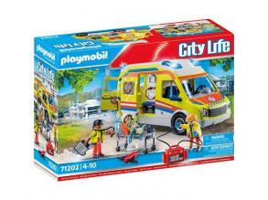 Playmobil: City Life Krankenwagen mit Sound- und Lichteffekten (71202)