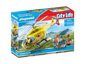 Playmobil: City Life Rettungshubschrauber (71203)