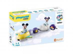 Playmobil 1.2.3 & Disney: Micky und Minnie Maus mit Wolkenflugzeug (71320)