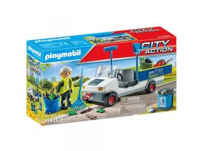 Playmobil: Stadtreinigung mit Elektrofahrzeug (71433)