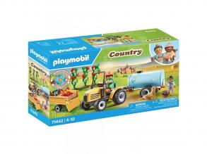 Playmobil: Traktor mit Anhänger und Wassertank (71442)