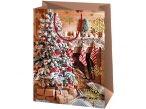 Weihnachten Zimmer riesige Größe Geschenk Tasche 40x56x20cm