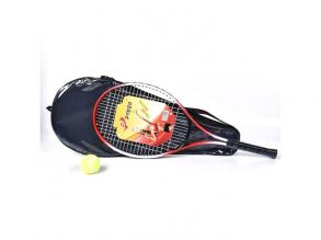 Tennisschlägerset mit Tasche und Ball 63cm