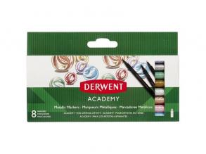 Derwent Academy 8-teiliges Set aus metallischem Filz