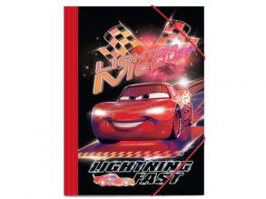 Verdák Lightning McQueen Gummimappe 25x35cm